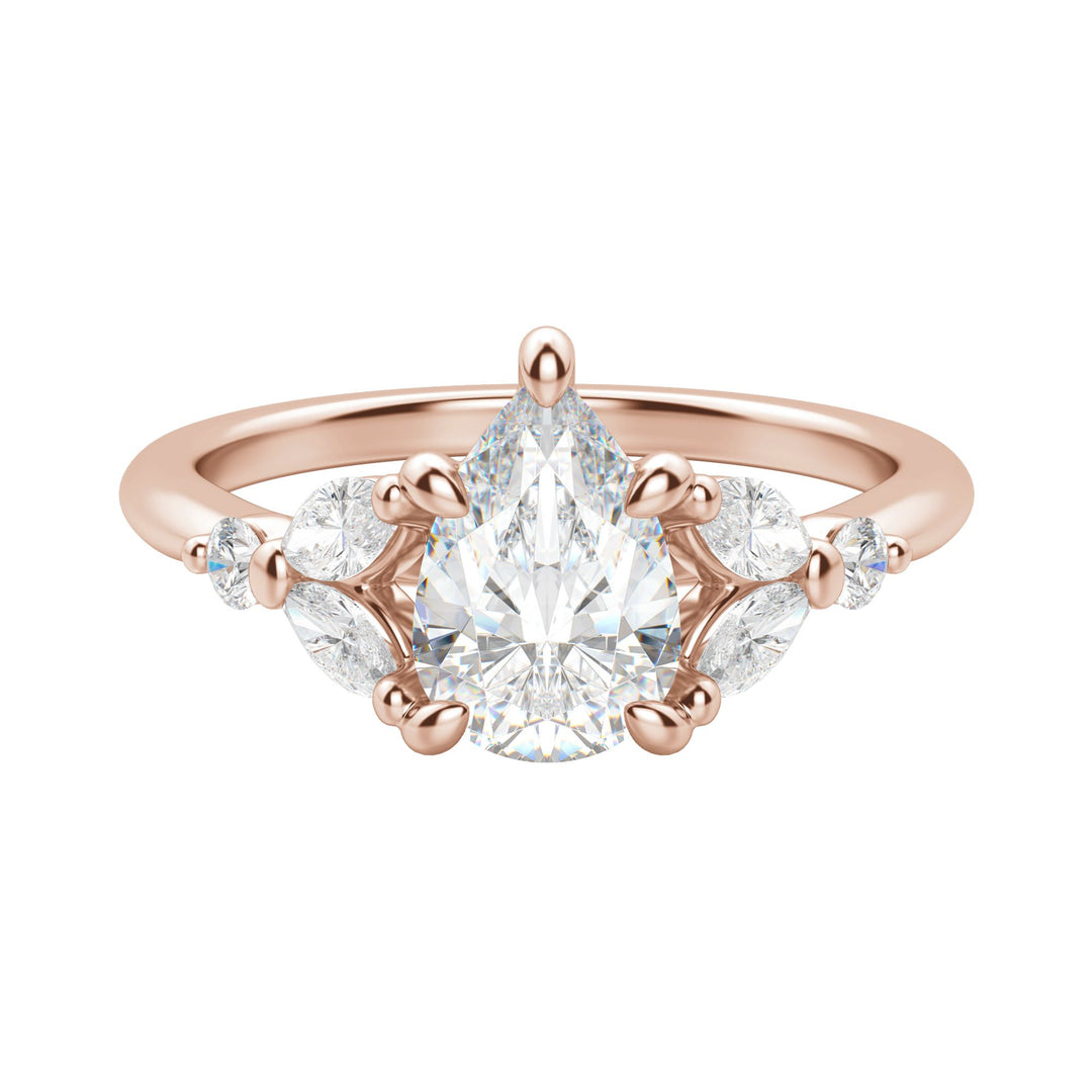 SERA PEAR CUT MOISSANITE ENGAGEMENT RING