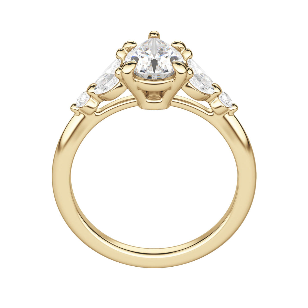 SERA PEAR CUT MOISSANITE ENGAGEMENT RING