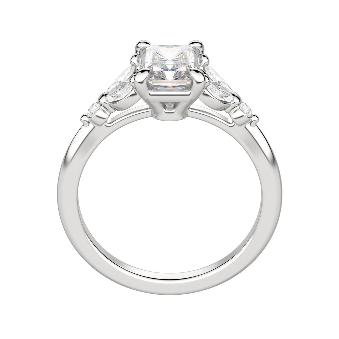 SERA RADIANT CUT MOISSANITE ENGAGEMENT RING