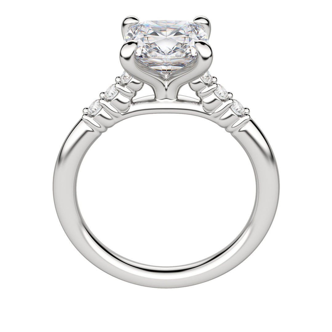 SOMA CUSHION CUT MOISSANITE ENGAGEMENT RING