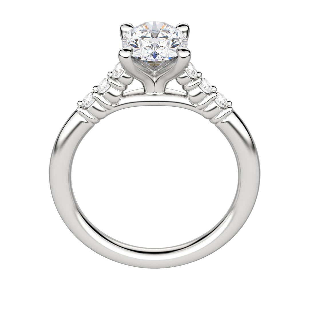 SOMA OVAL CUT MOISSANITE ENGAGEMENT RING