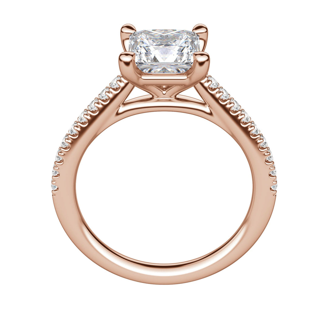 SONE PRINCESS CUT MOISSANITE ENGAGEMENT RING