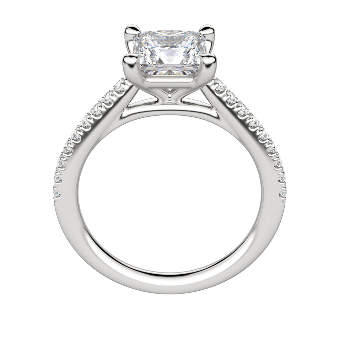 SONE PRINCESS CUT MOISSANITE ENGAGEMENT RING