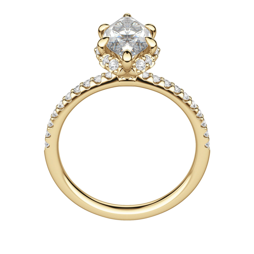 SORA MARQUISE CUT MOISSANITE ENGAGEMENT RING