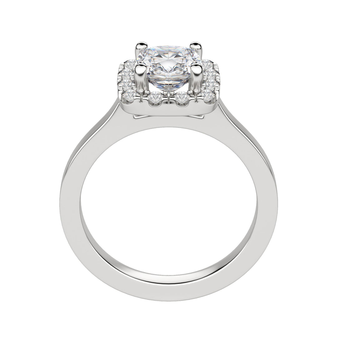 SOUL CLASSIC CUSHION CUT MOISSANITE ENGAGEMENT RING