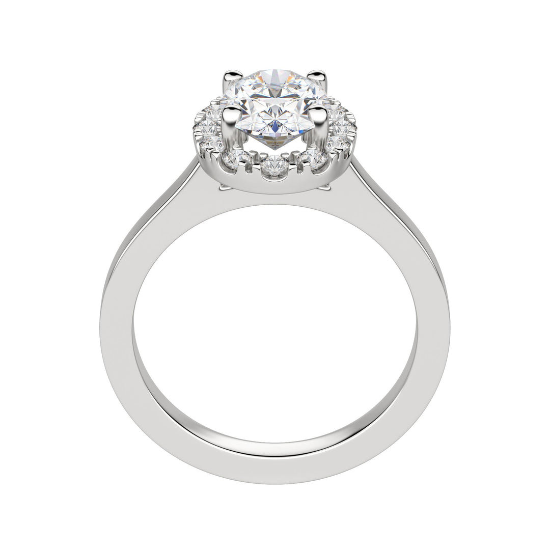 SOUL CLASSIC OVAL CUT MOISSANITE ENGAGEMENT RING