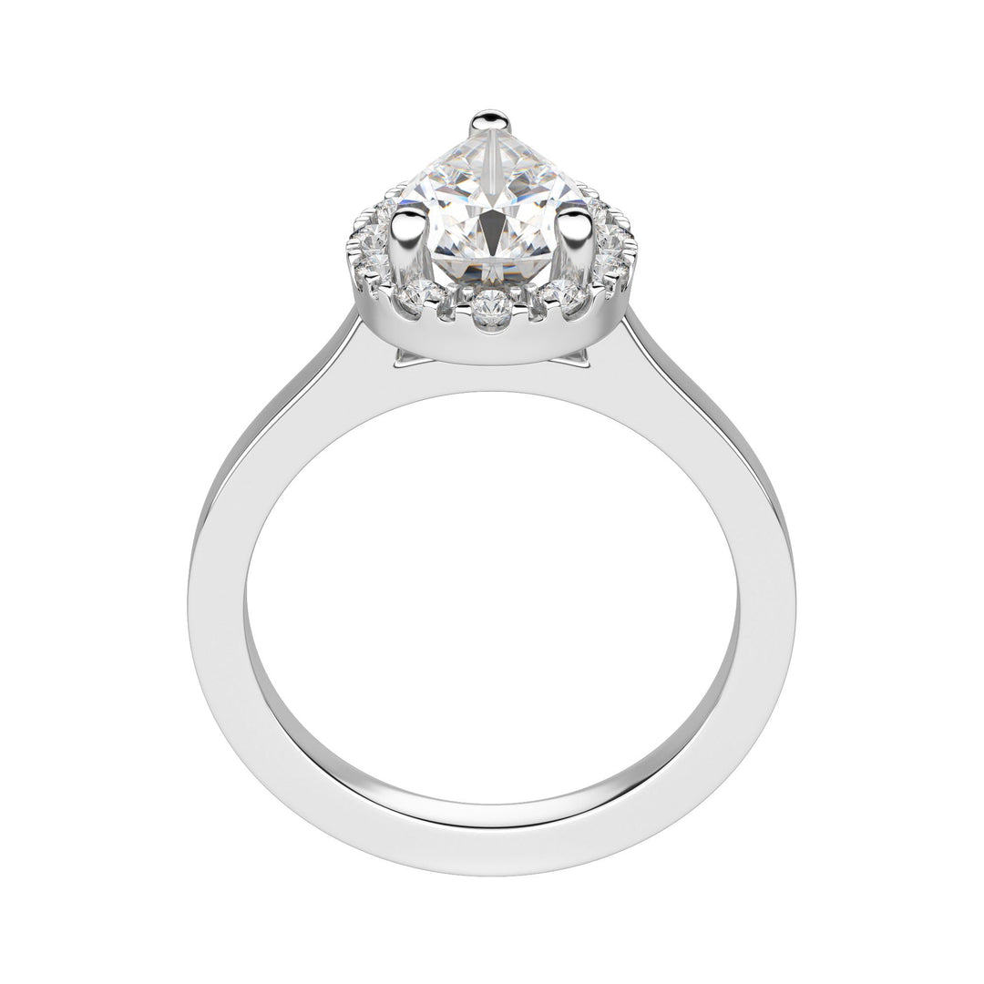 SOUL CLASSIC PEAR CUT MOISSANITE ENGAGEMENT RING