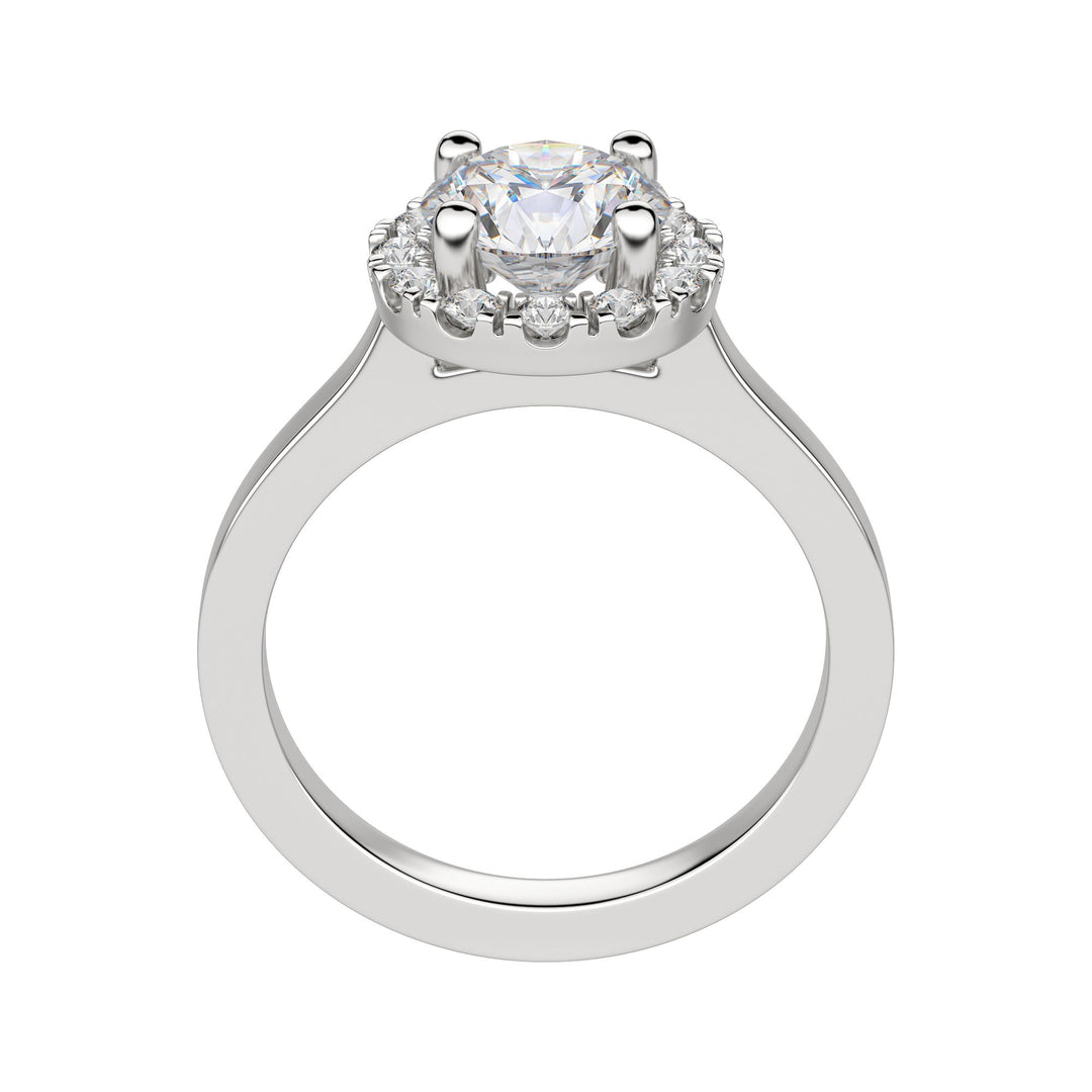 SOUL CLASSIC ROUND CUT MOISSANITE ENGAGEMENT RING