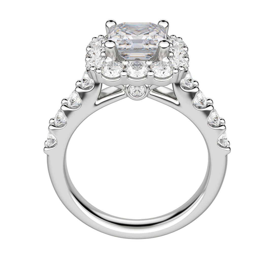 VAIL BOLD ASSCHER CUT MOISSANITE ENGAGEMENT RING