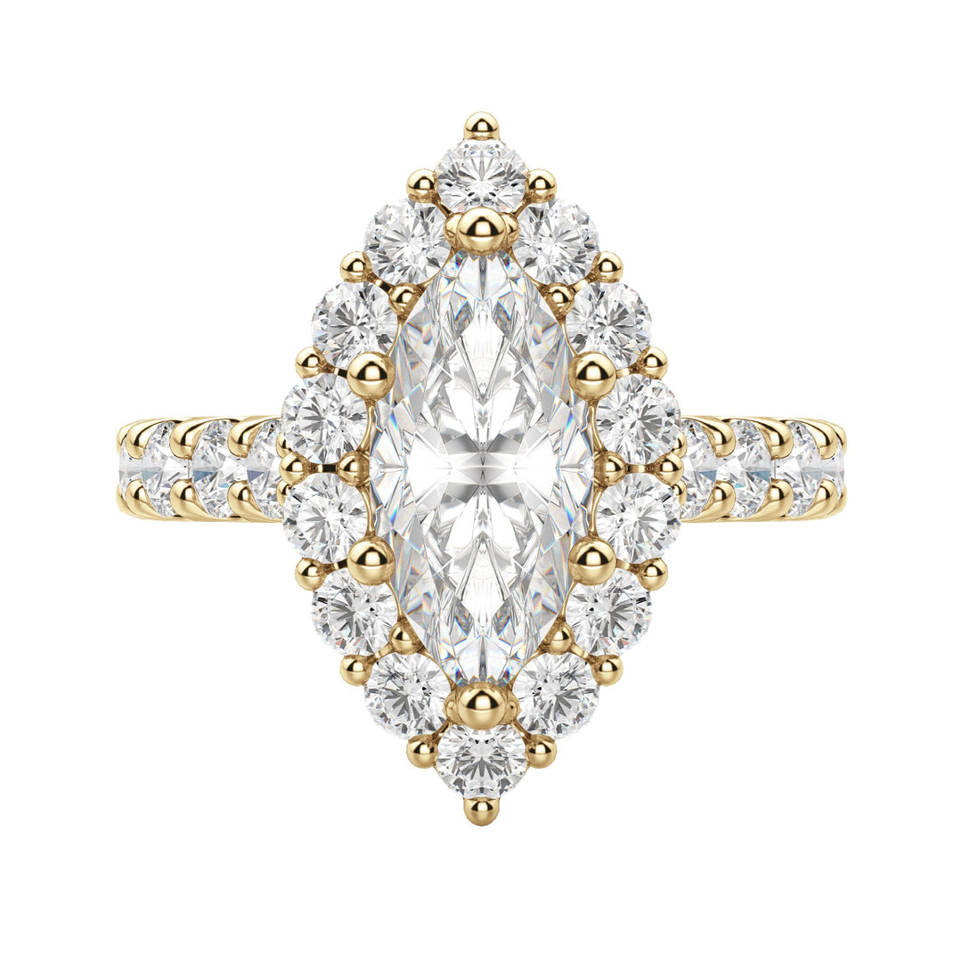 VAIL BOLD MARQUISE CUT MOISSANITE ENGAGEMENT RING