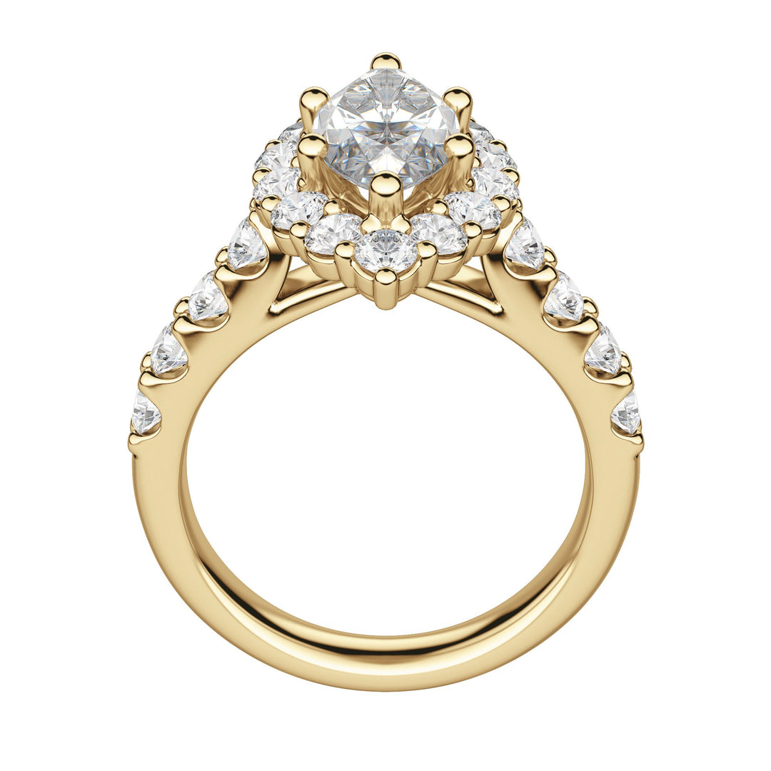 VAIL BOLD MARQUISE CUT MOISSANITE ENGAGEMENT RING