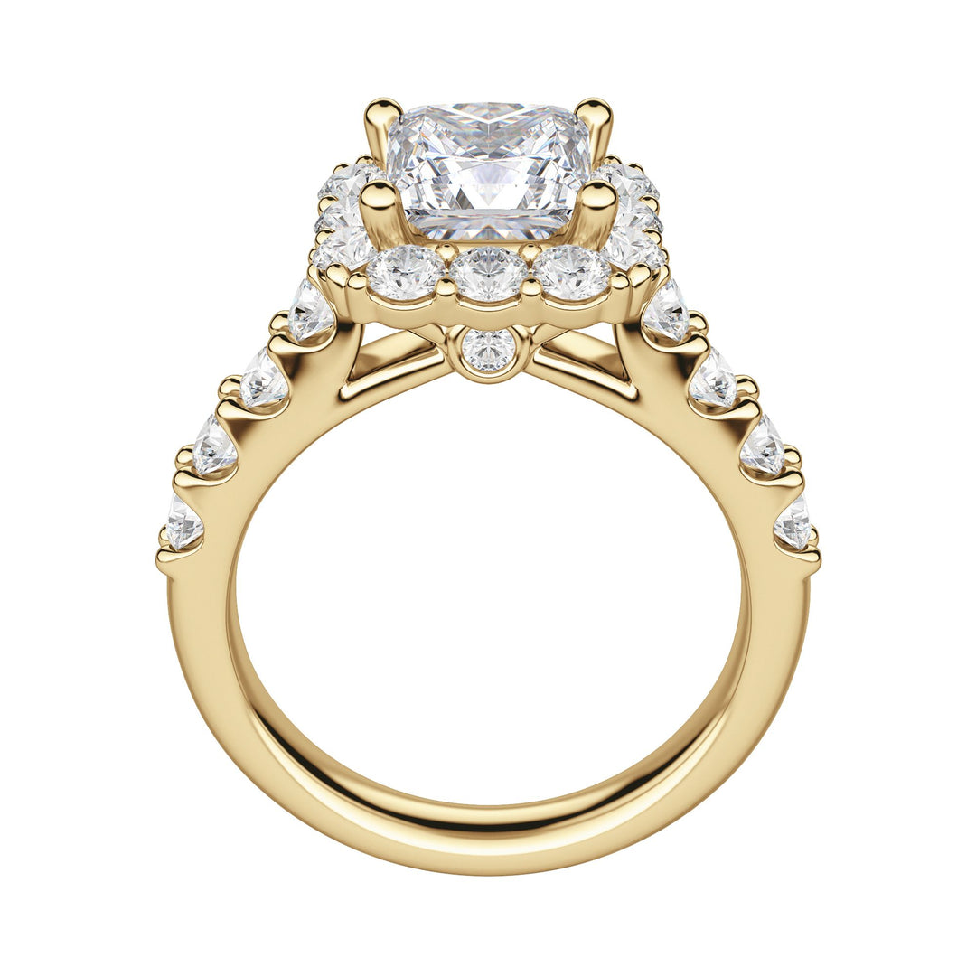 VAIL BOLD PRINCESS CUT MOISSANITE ENGAGEMENT RING