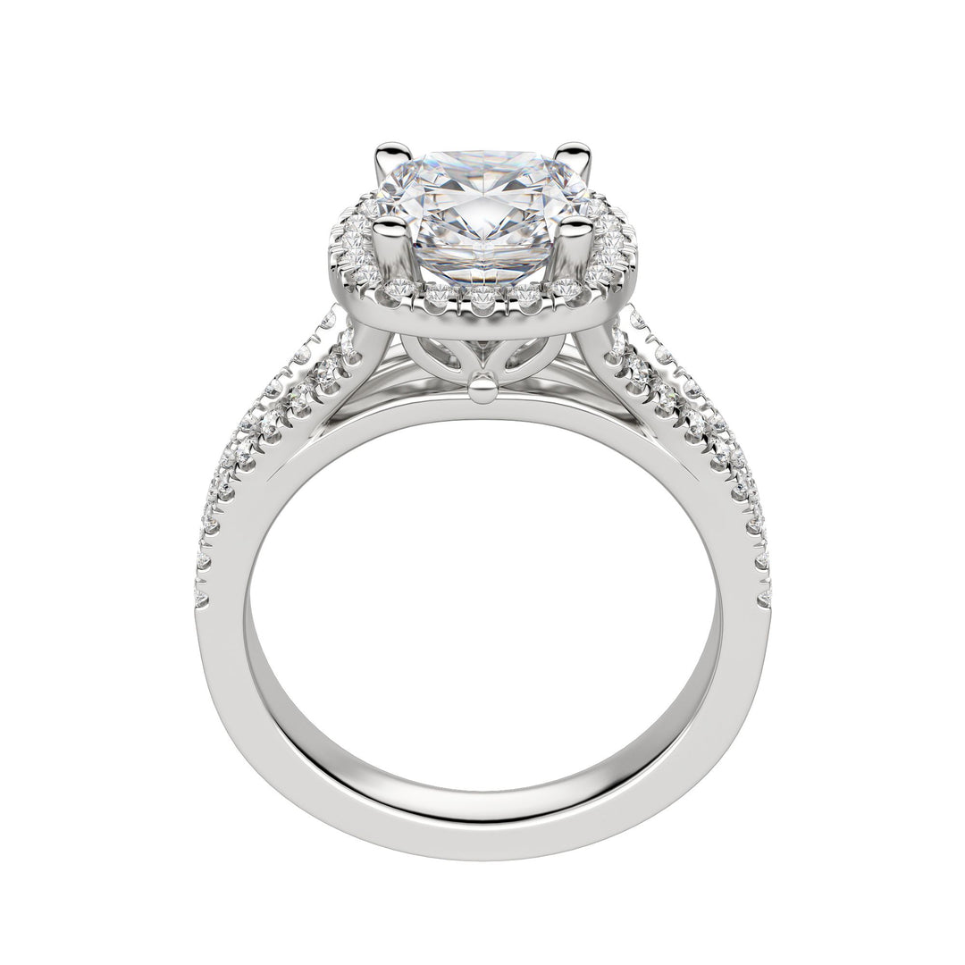 VARA CUSHION CUT MOISSANITE ENGAGEMENT RING