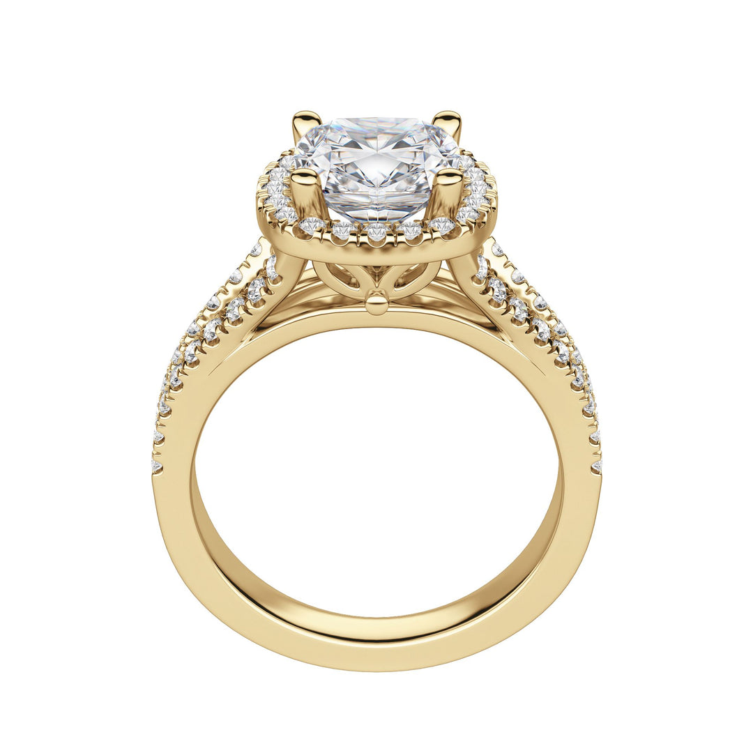 VARA CUSHION CUT MOISSANITE ENGAGEMENT RING