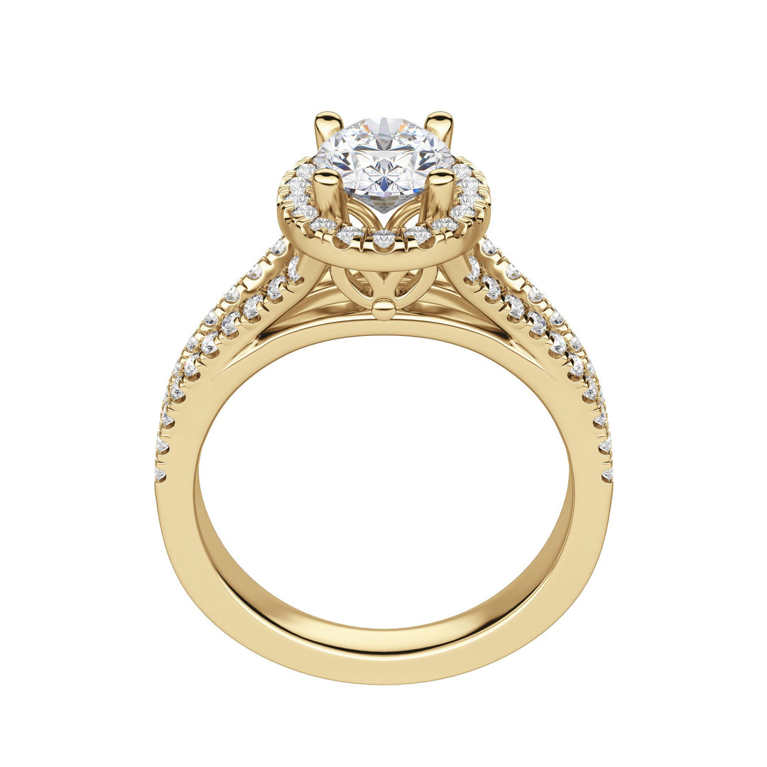 VARA OVAL CUT MOISSANITE ENGAGEMENT RING