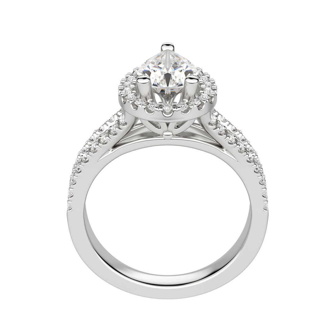 VARA PEAR CUT MOISSANITE ENGAGEMENT RING