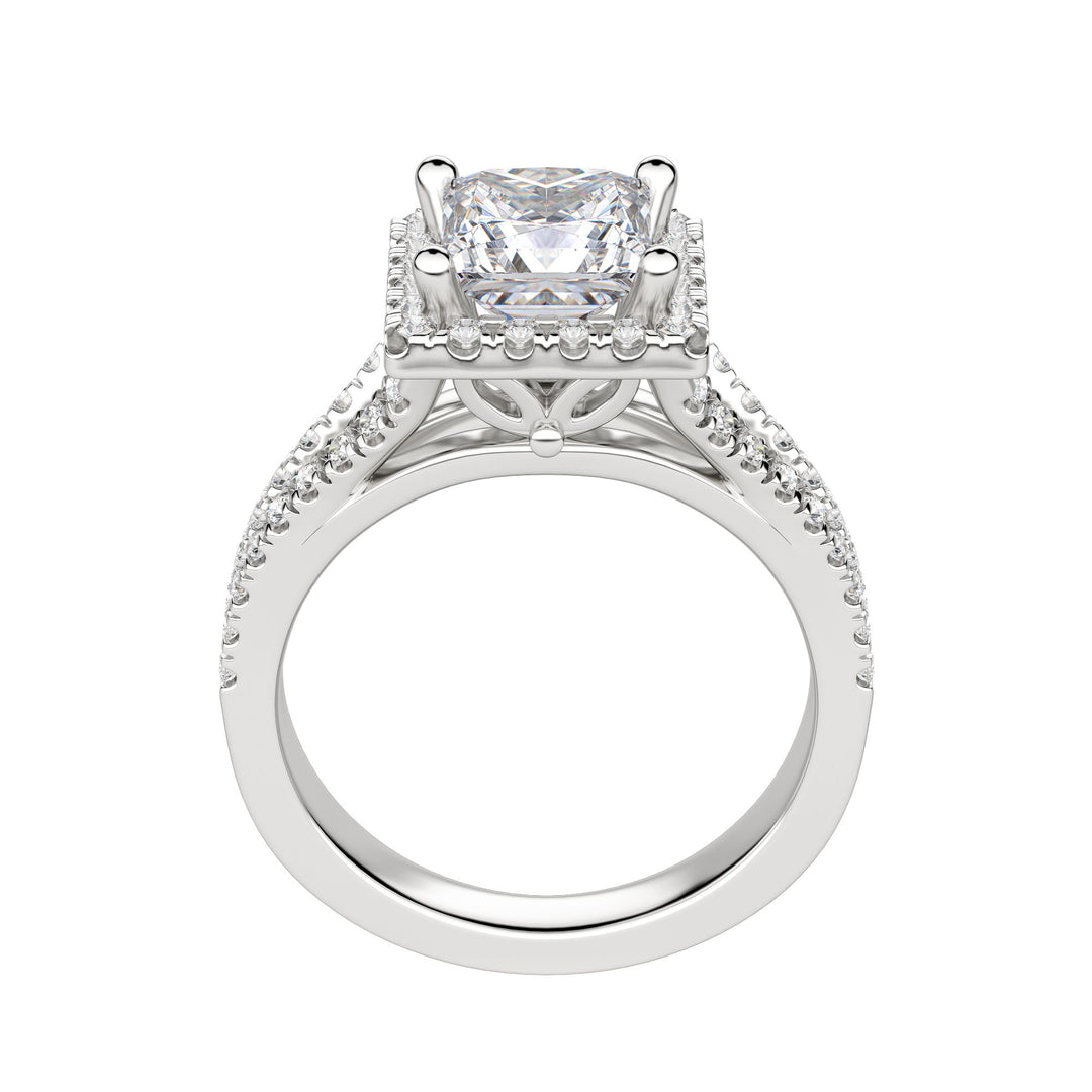 VARA PRINCESS CUT MOISSANITE ENGAGEMENT RING