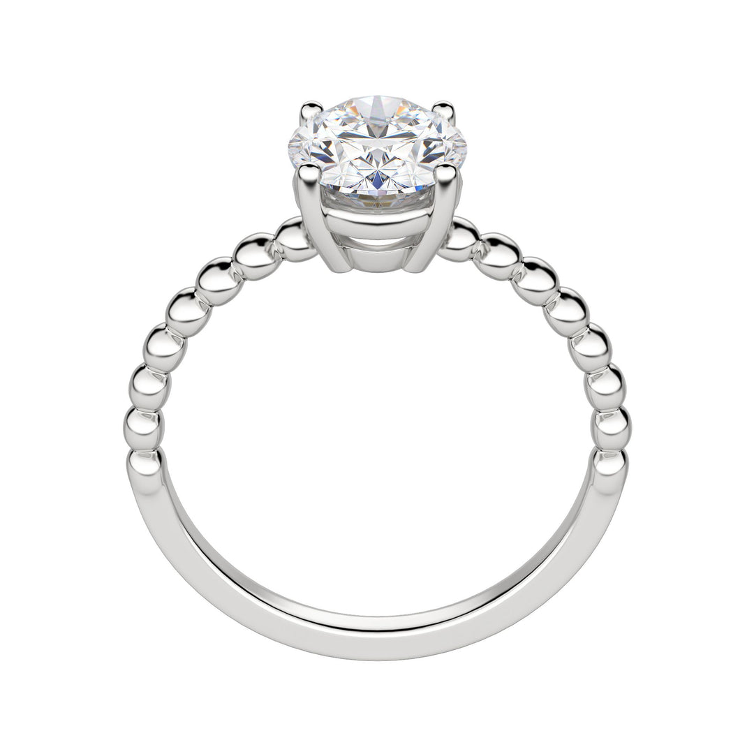 VERA OVAL CUT MOISSANITE ENGAGEMENT RING