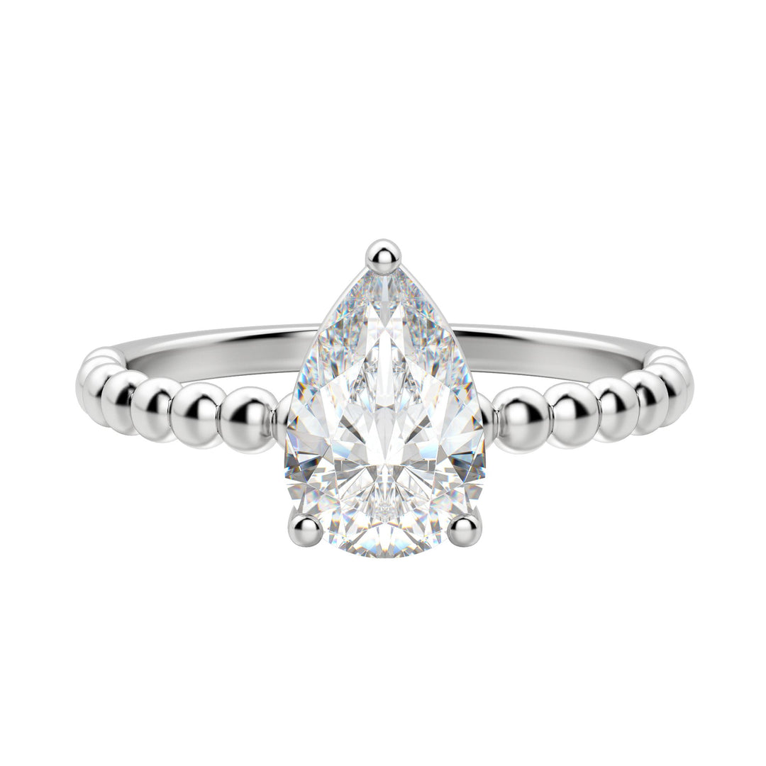 VERA PEAR CUT MOISSANITE ENGAGEMENT RING