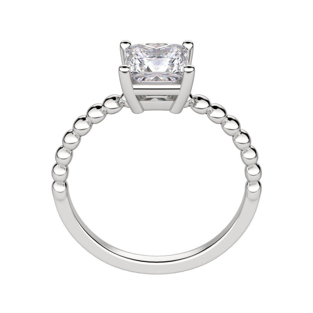 VERA PRINCESS CUT MOISSANITE ENGAGEMENT RING