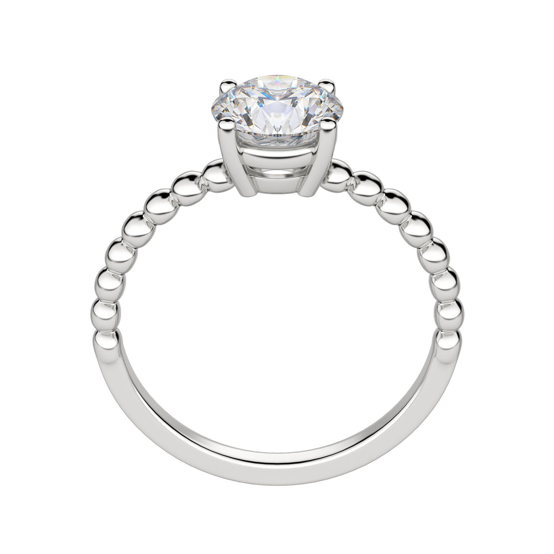 VERA ROUND CUT MOISSANITE ENGAGEMENT RING