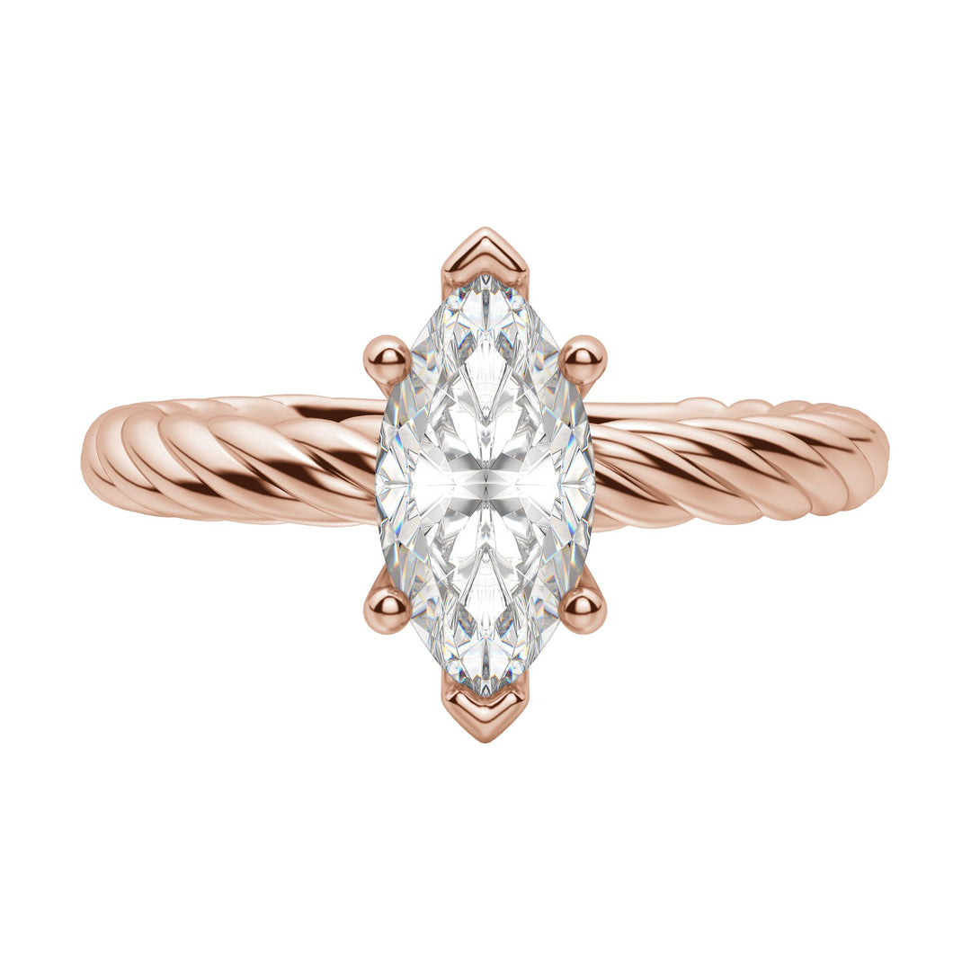 VIBE MARQUISE CUT MOISSANITE ENGAGEMENT RING