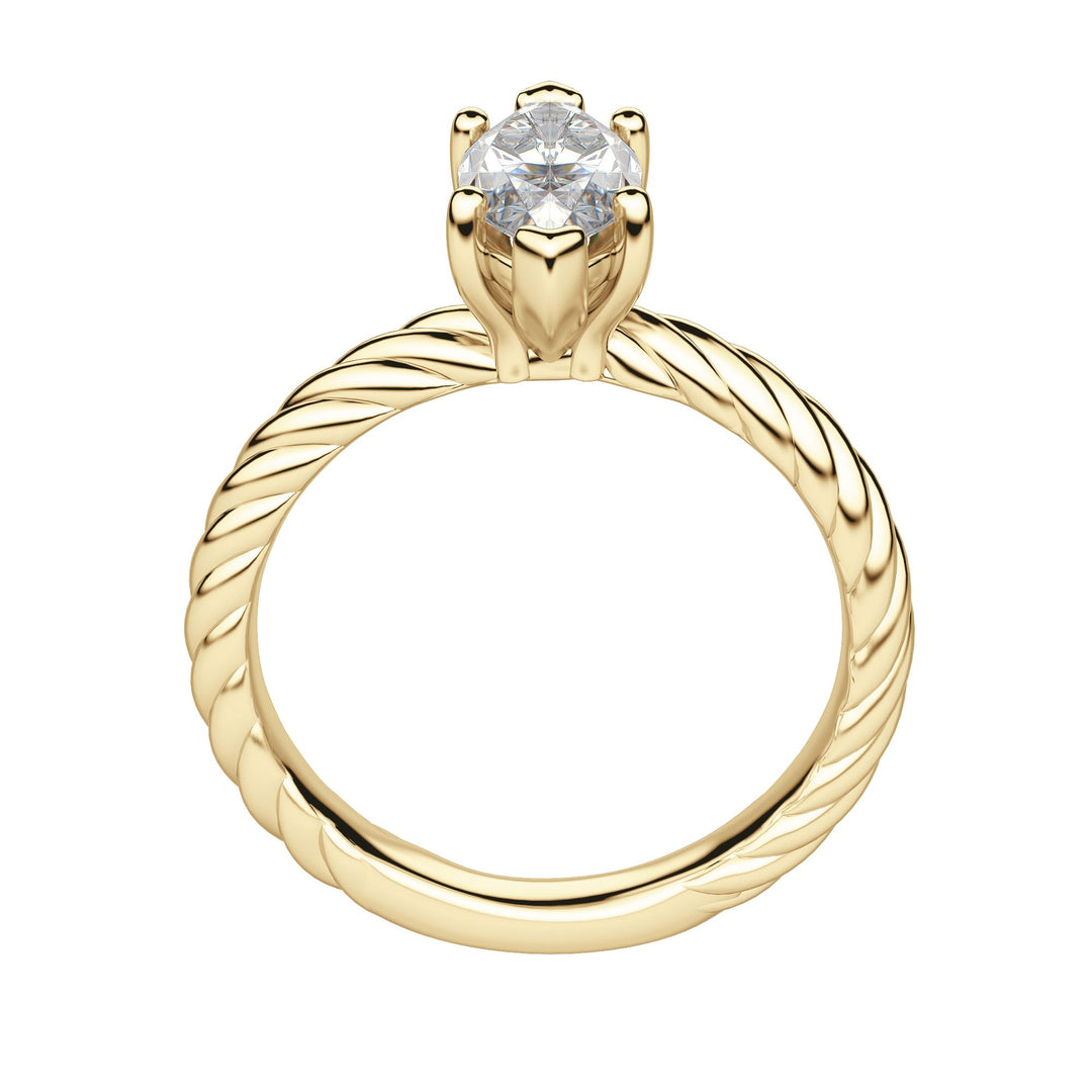 VIBE MARQUISE CUT MOISSANITE ENGAGEMENT RING