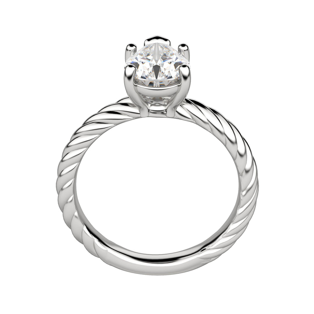 VIBE PEAR CUT MOISSANITE ENGAGEMENT RING