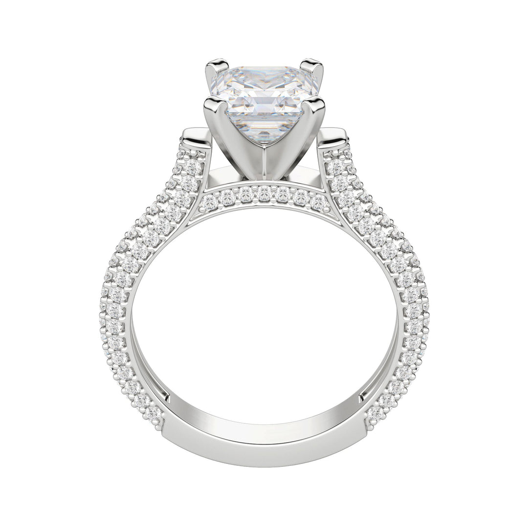 VITA ASSCHER CUT MOISSANITE ENGAGEMENT RING