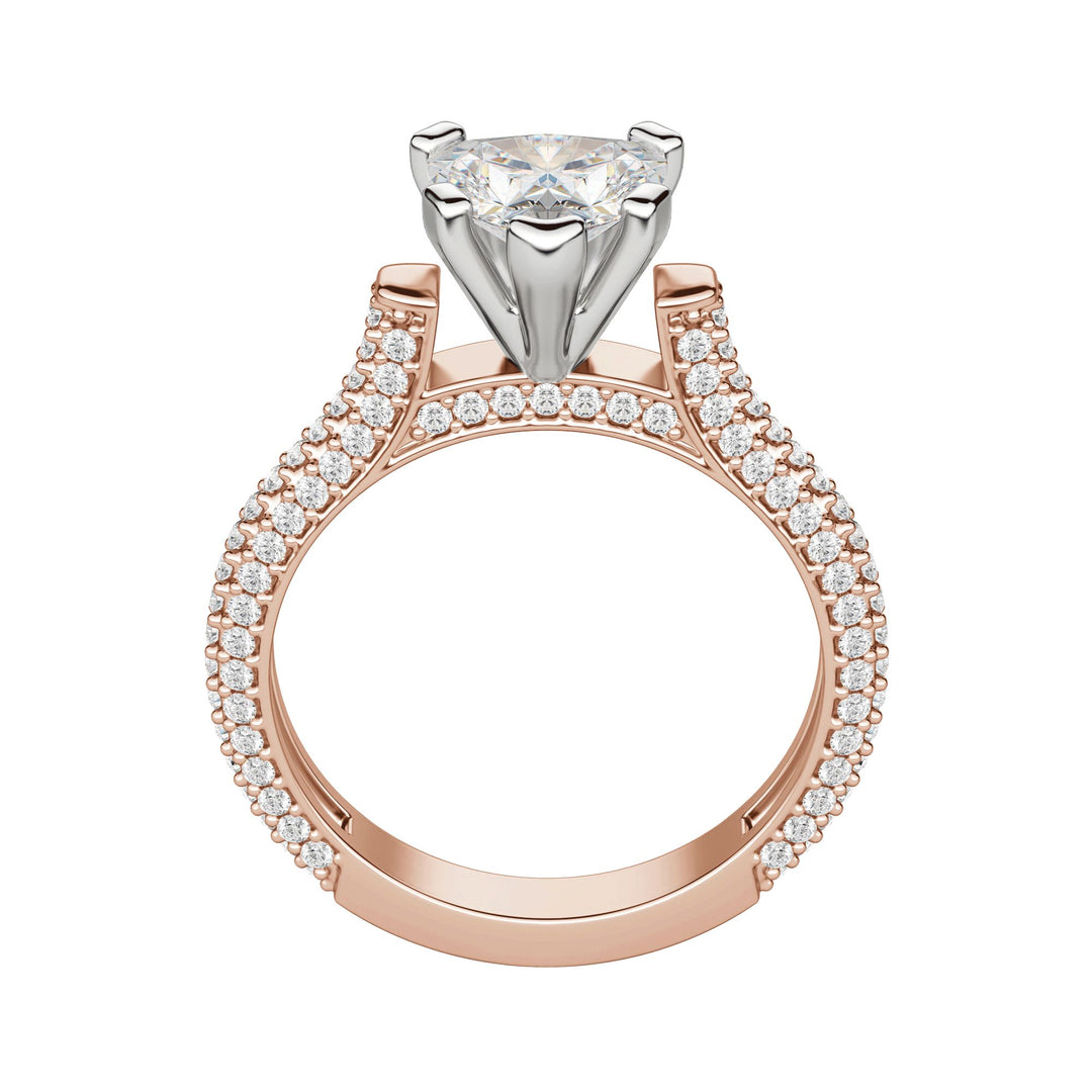 VITA HEART CUT MOISSANITE ENGAGEMENT RING