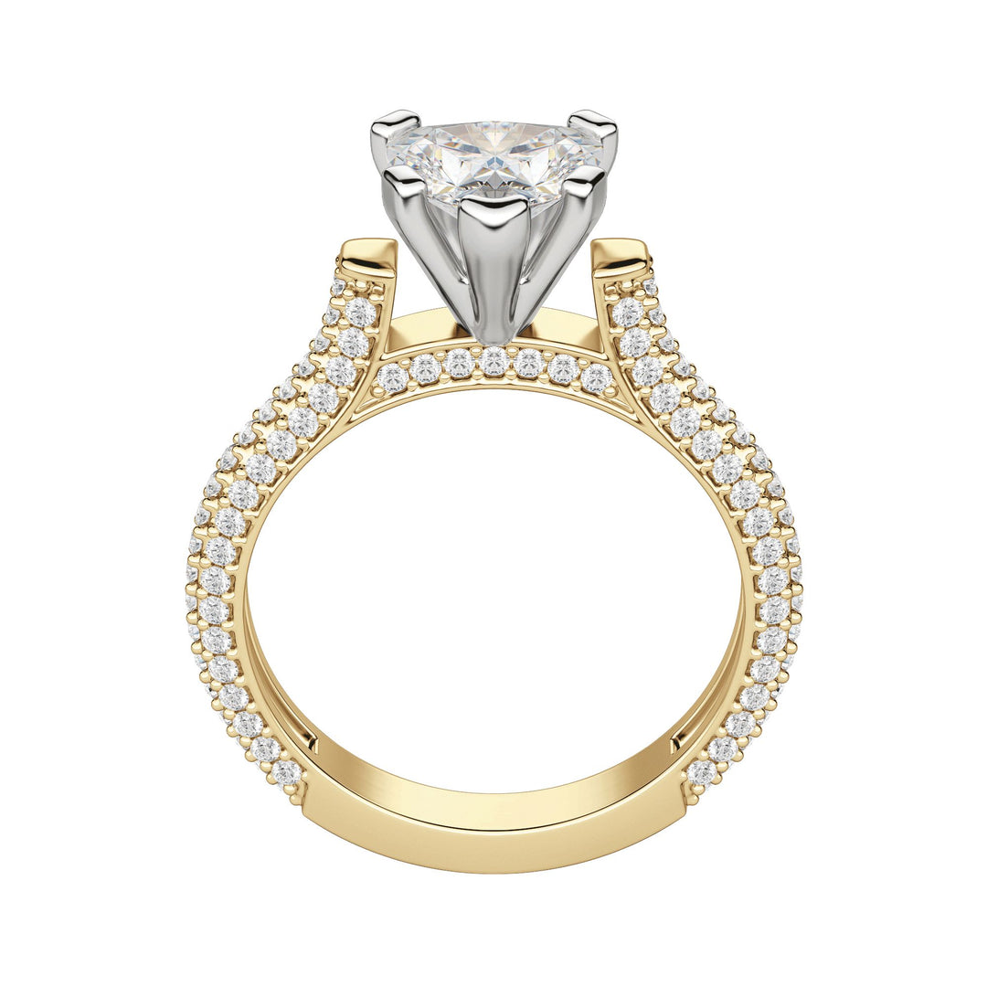 VITA HEART CUT MOISSANITE ENGAGEMENT RING