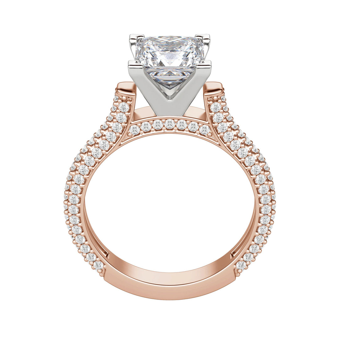 VITA PRINCESS CUT MOISSANITE ENGAGEMENT RING