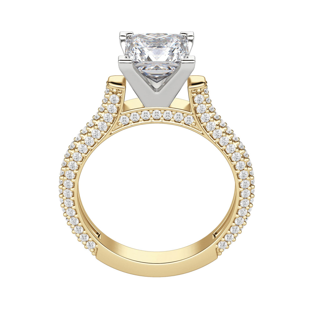 VITA PRINCESS CUT MOISSANITE ENGAGEMENT RING