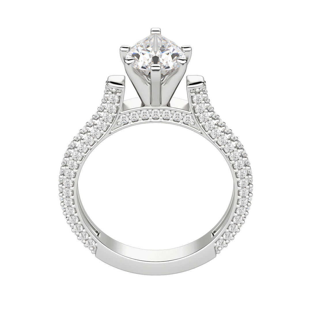 VITA PEAR CUT MOISSANITE ENGAGEMENT RING